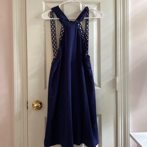 Navy Blue Lulu's Dress